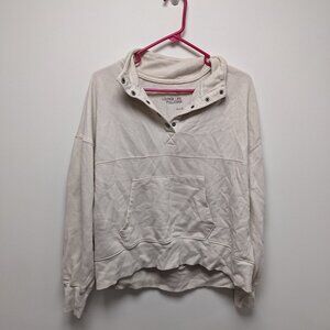 Sonoma 1/4 button up pullover - Medium
